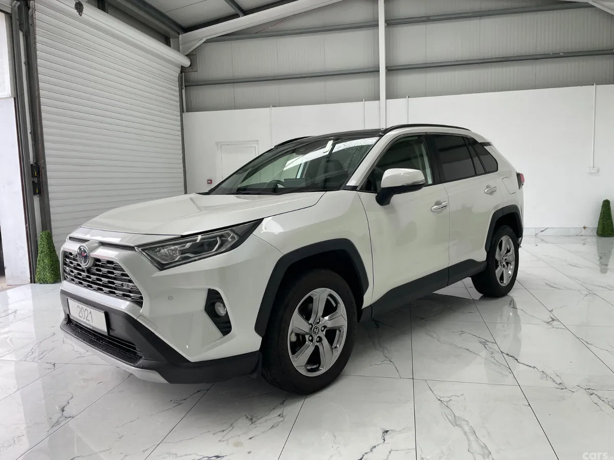 Toyota RAV4 SUV, Petrol Hybrid, 2021, White