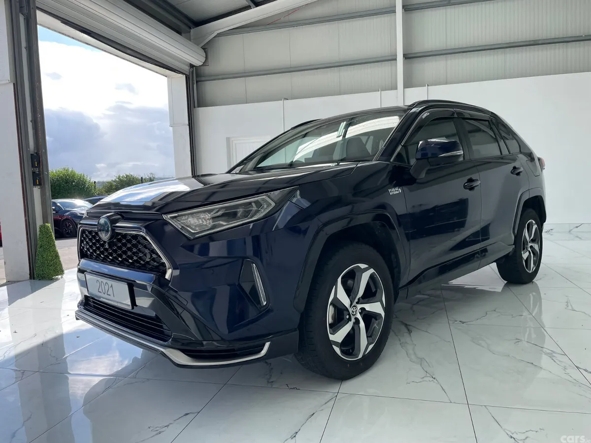 Toyota RAV4 Estate, Petrol Plug-in Hybrid, 2021, Blue