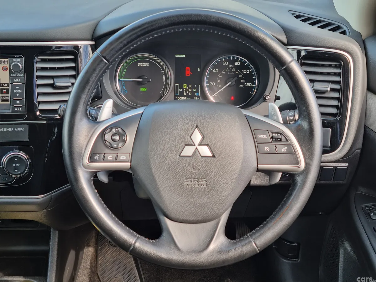 Mitsubishi Outlander SUV, Petrol Hybrid, 2014, Black