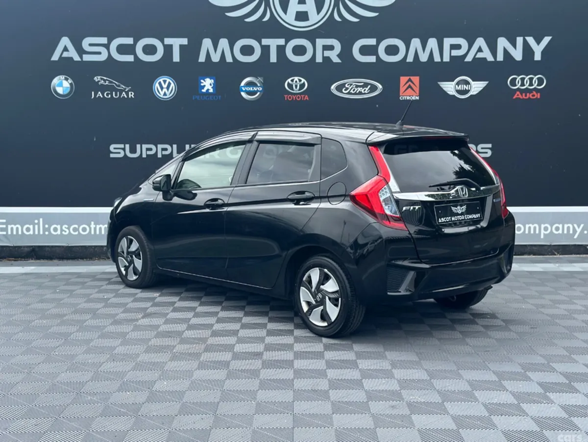 Honda Fit Hatchback, Petrol Hybrid, 2015, Black