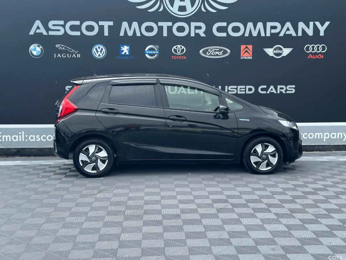 Honda Fit Hatchback, Petrol Hybrid, 2015, Black