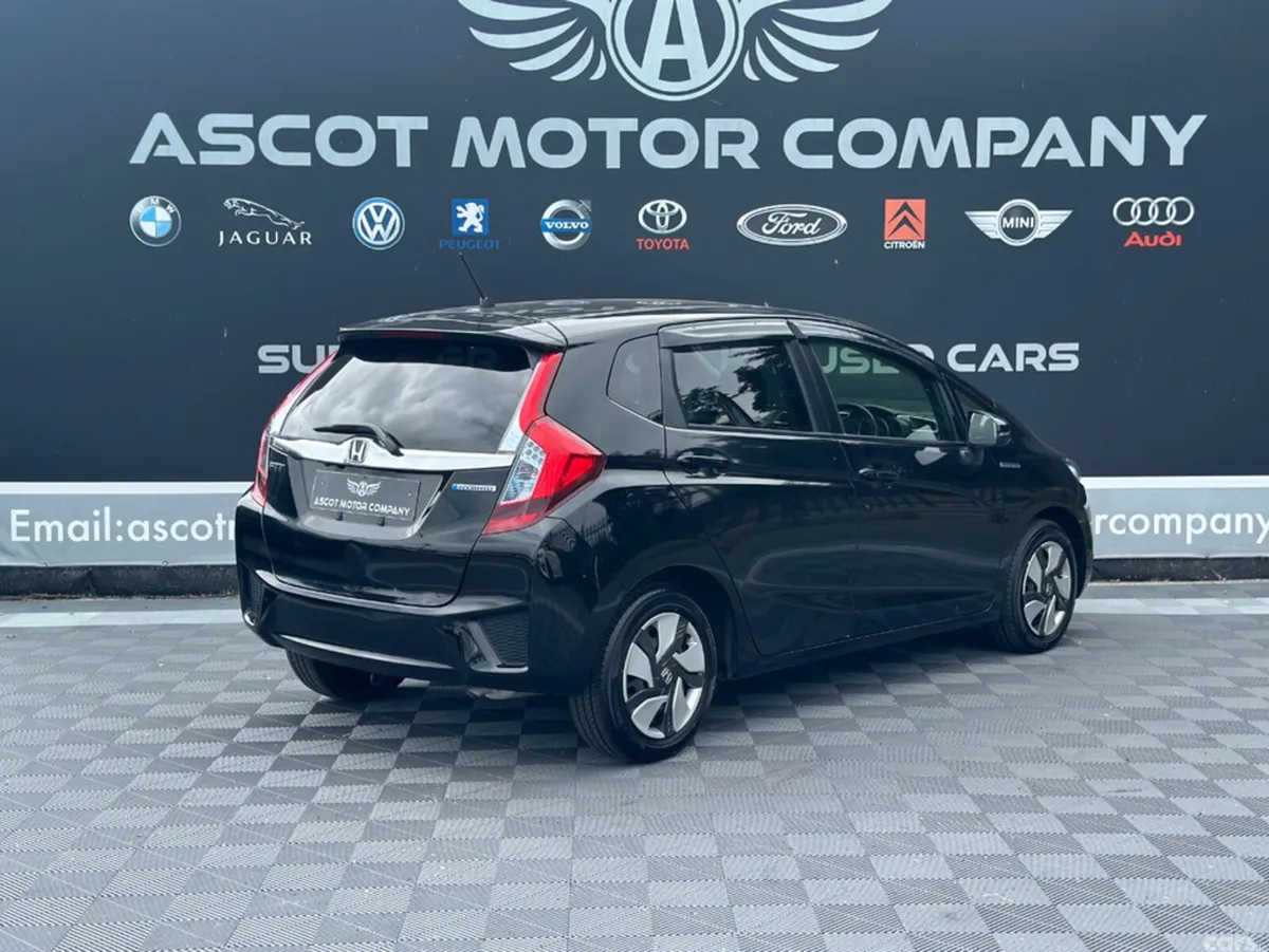 Honda Fit Hatchback, Petrol Hybrid, 2015, Black