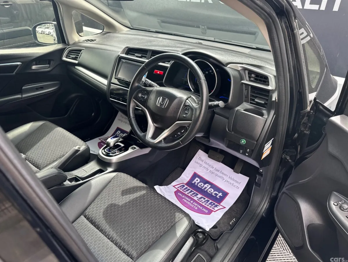 Honda Fit Hatchback, Petrol Hybrid, 2015, Black