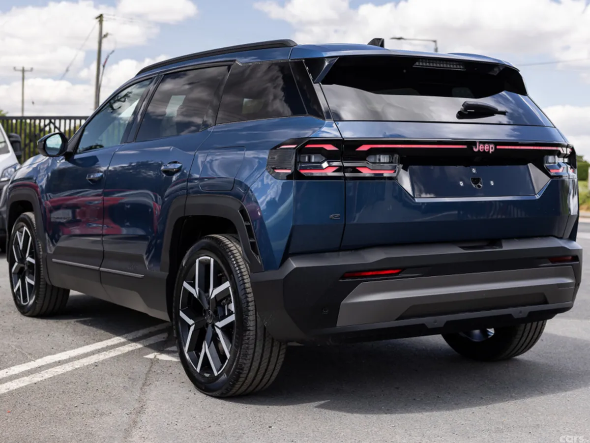 Jeep Compass SUV, Electric, 2026, Blue