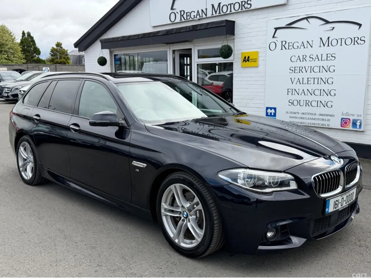 BMW 5-Series Estate, Diesel, 2016, Black