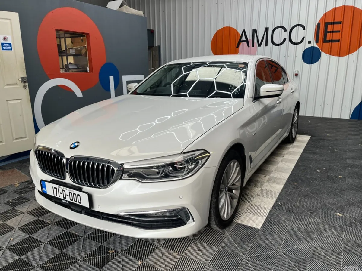 BMW 5-Series Saloon, Diesel, 2017, White