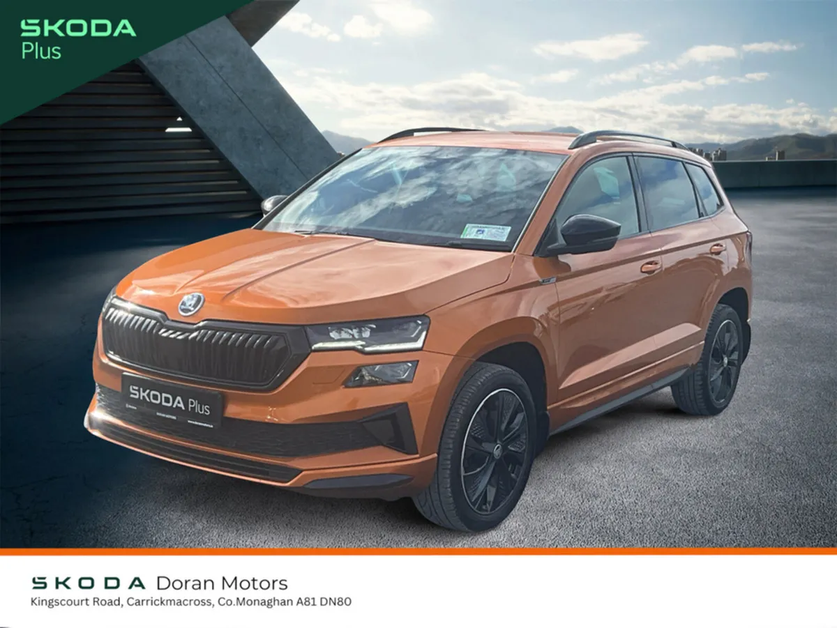 Skoda Karoq SUV, Diesel, 2023, Orange