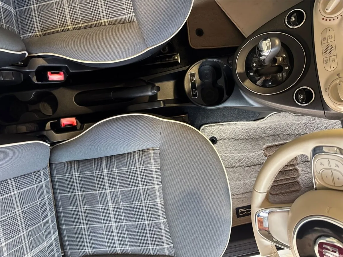 Fiat 500 Hatchback, Petrol, 2021, White