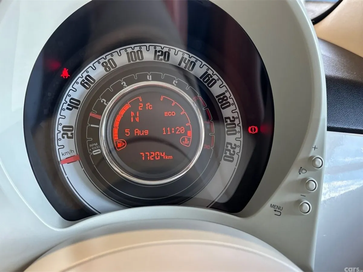 Fiat 500 Hatchback, Petrol, 2021, White