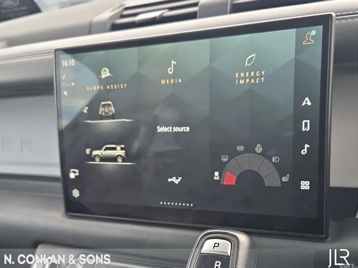 Land Rover Defender SUV, Petrol Plug-in Hybrid, 2025, Black