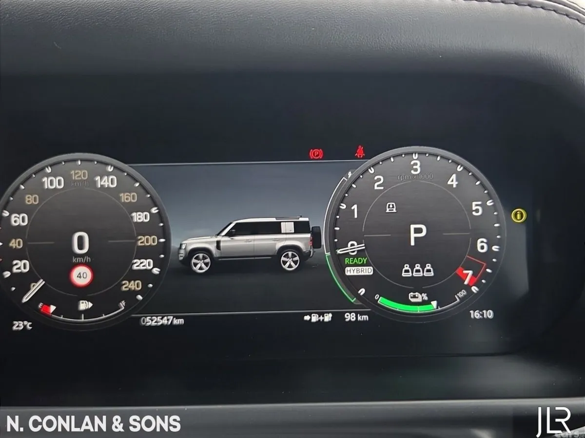 Land Rover Defender SUV, Petrol Plug-in Hybrid, 2025, Black