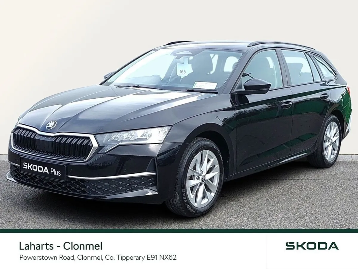Skoda Octavia Estate, Petrol, 2026, Black