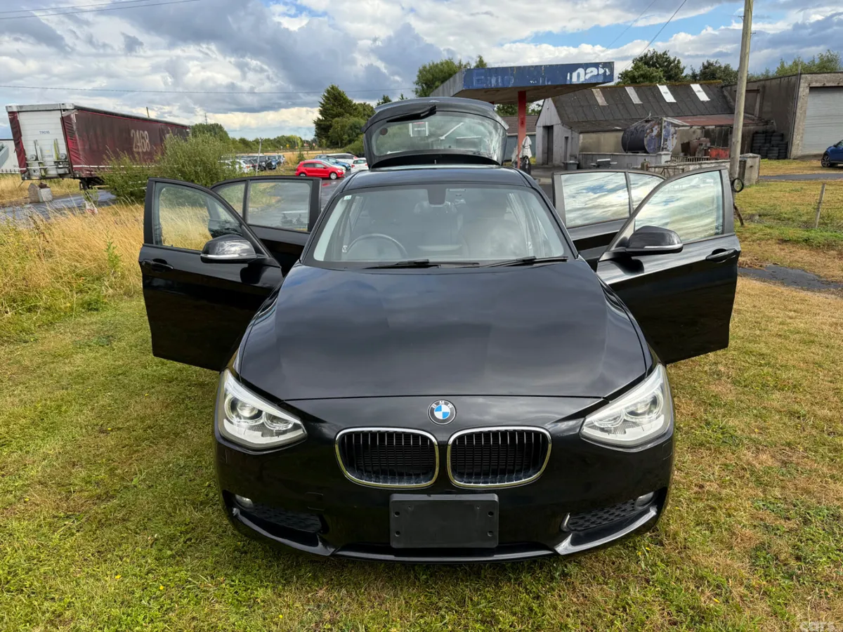 BMW 1-Series Hatchback, Petrol, 2014, Black