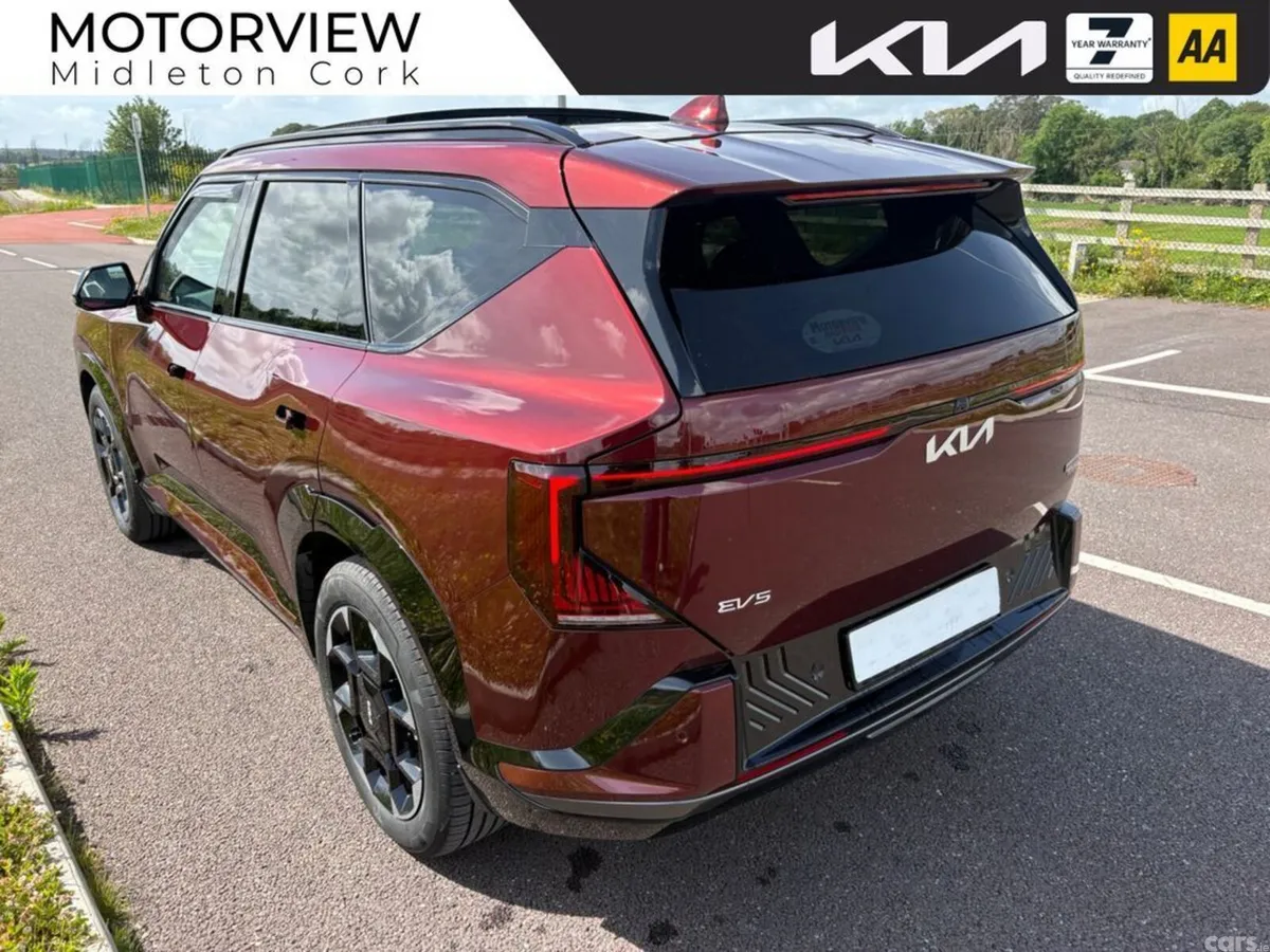 Kia EV5 SUV, Electric, 2027, Red