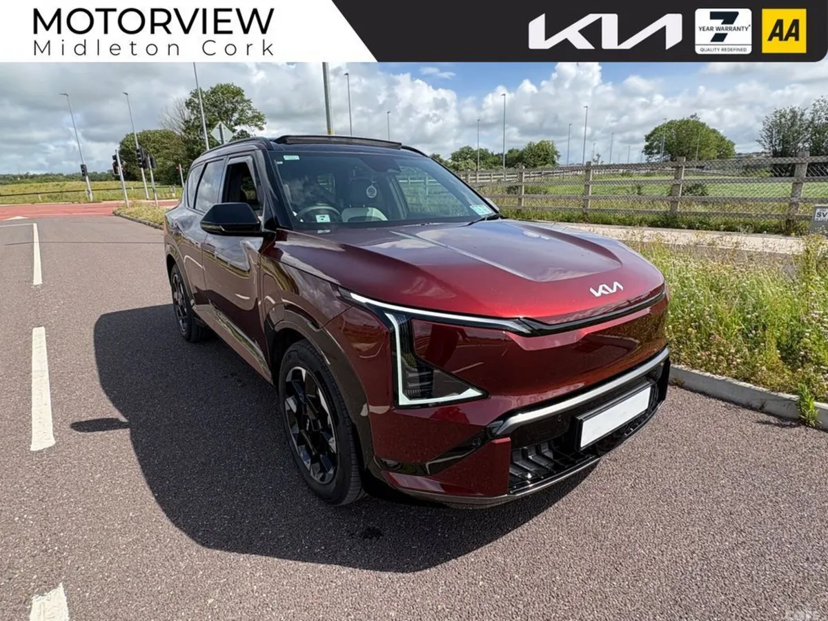 Kia EV5 SUV, Electric, 2027, Red