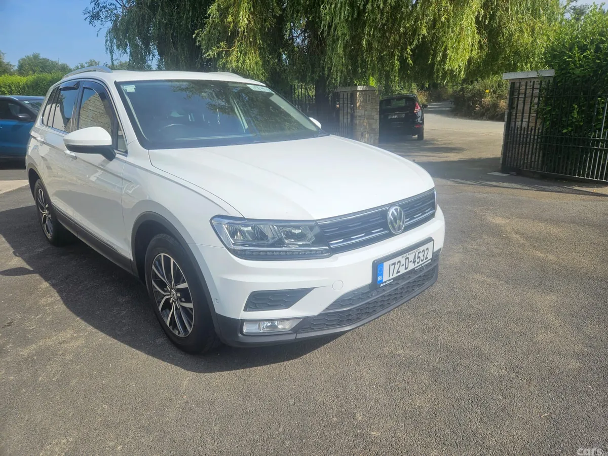 Volkswagen Tiguan SUV, Diesel, 2017, White