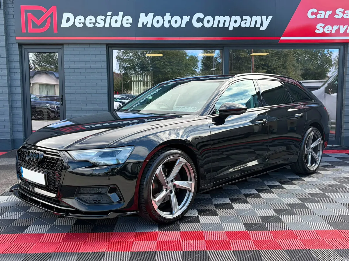 Audi A6 Estate, Diesel Hybrid, 2019, Black
