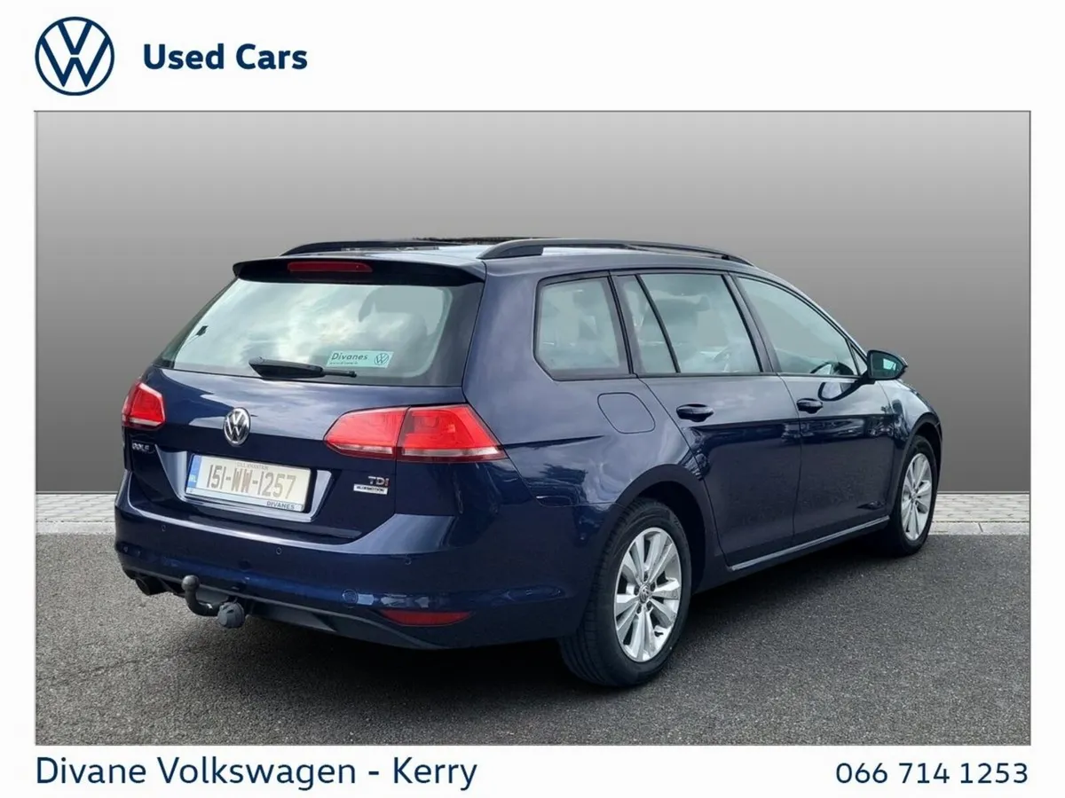 Volkswagen Golf Estate, Diesel, 2015, Blue