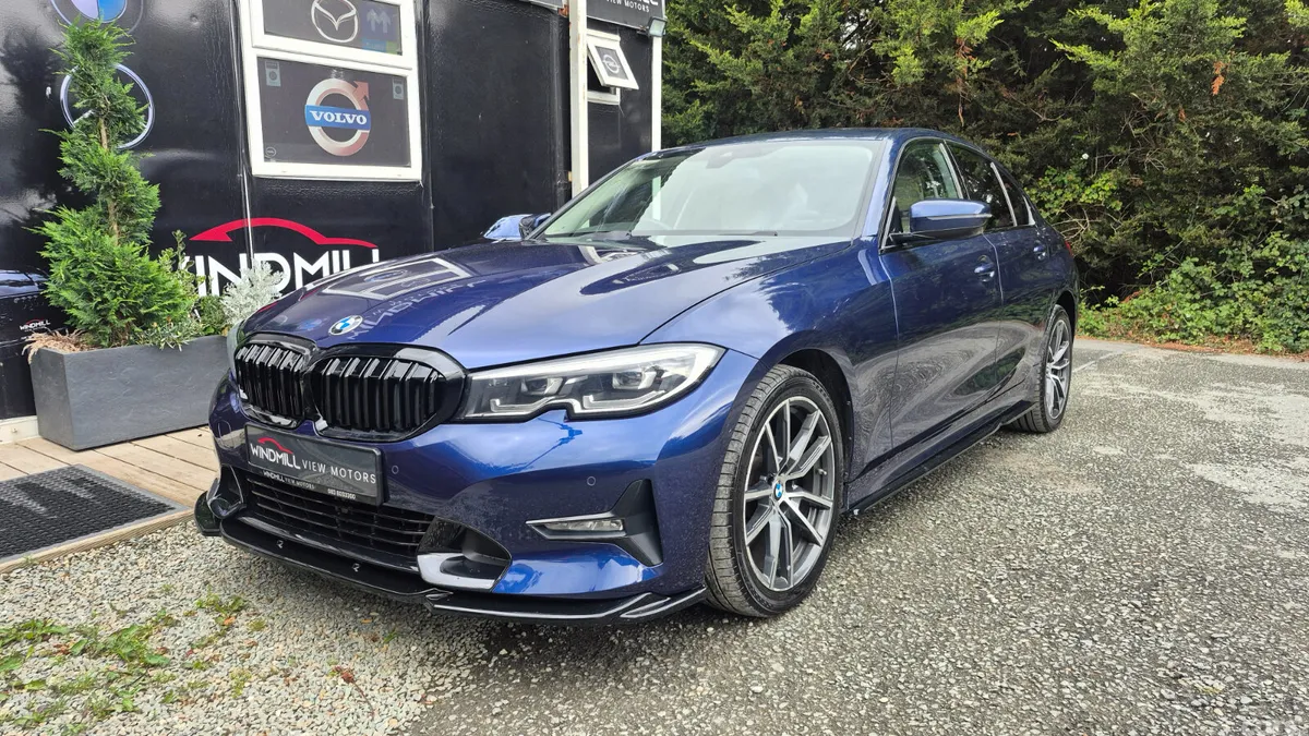 BMW 3-Series Saloon, Diesel, 2019, Blue