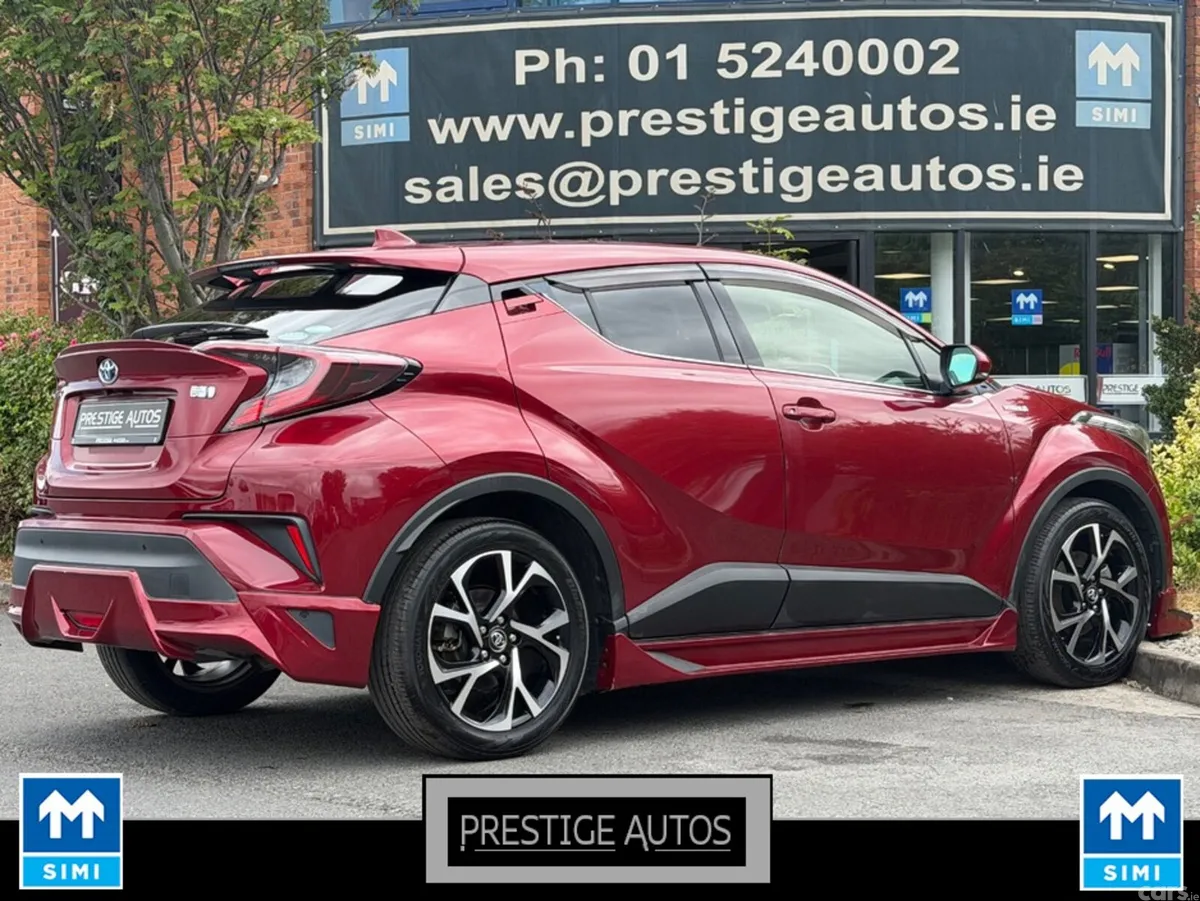 Toyota C-HR Hatchback, Petrol Hybrid, 2017, Red