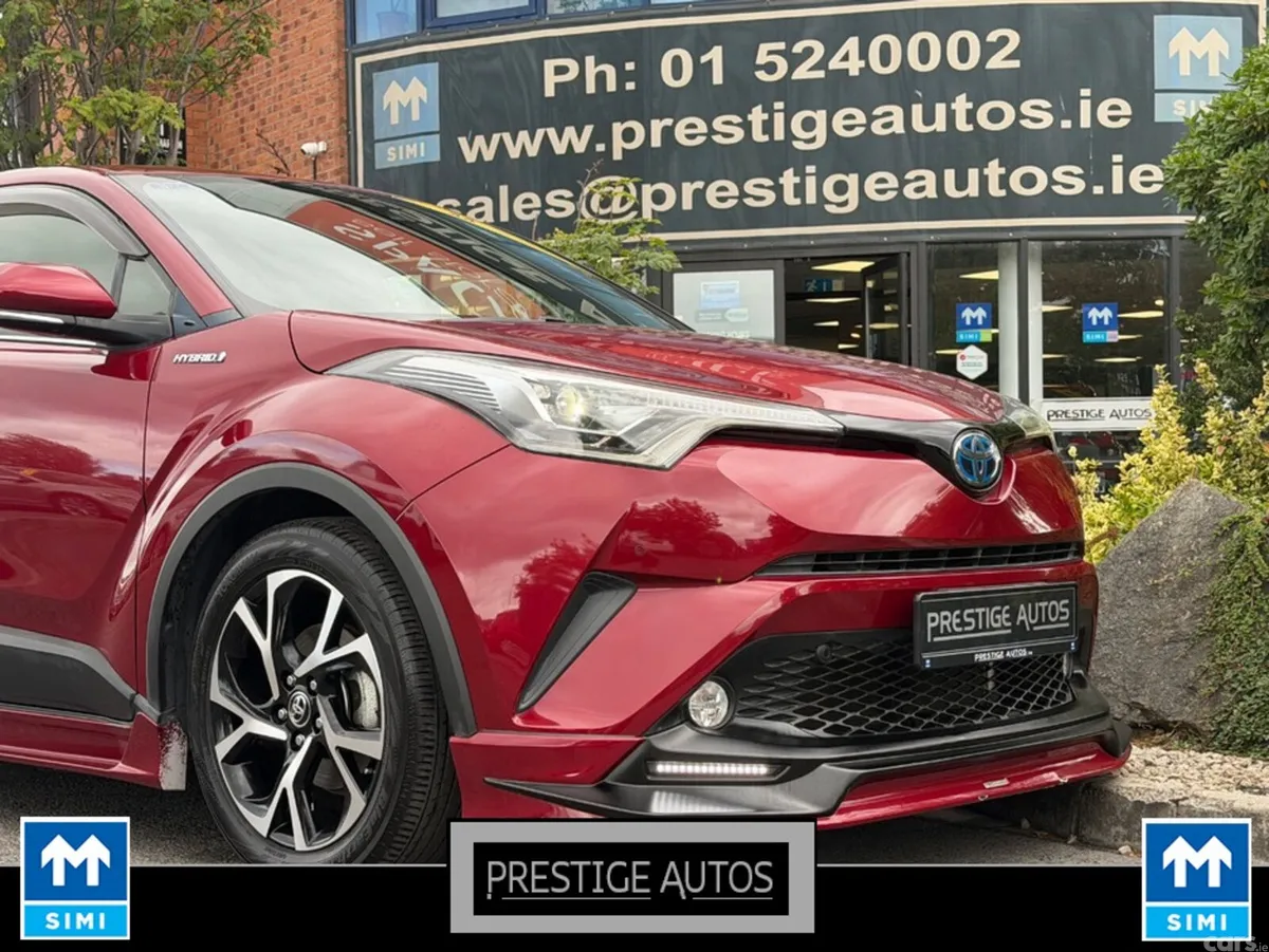 Toyota C-HR Hatchback, Petrol Hybrid, 2017, Red