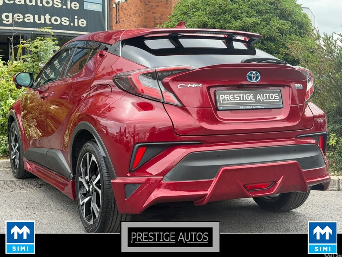Toyota C-HR Hatchback, Petrol Hybrid, 2017, Red