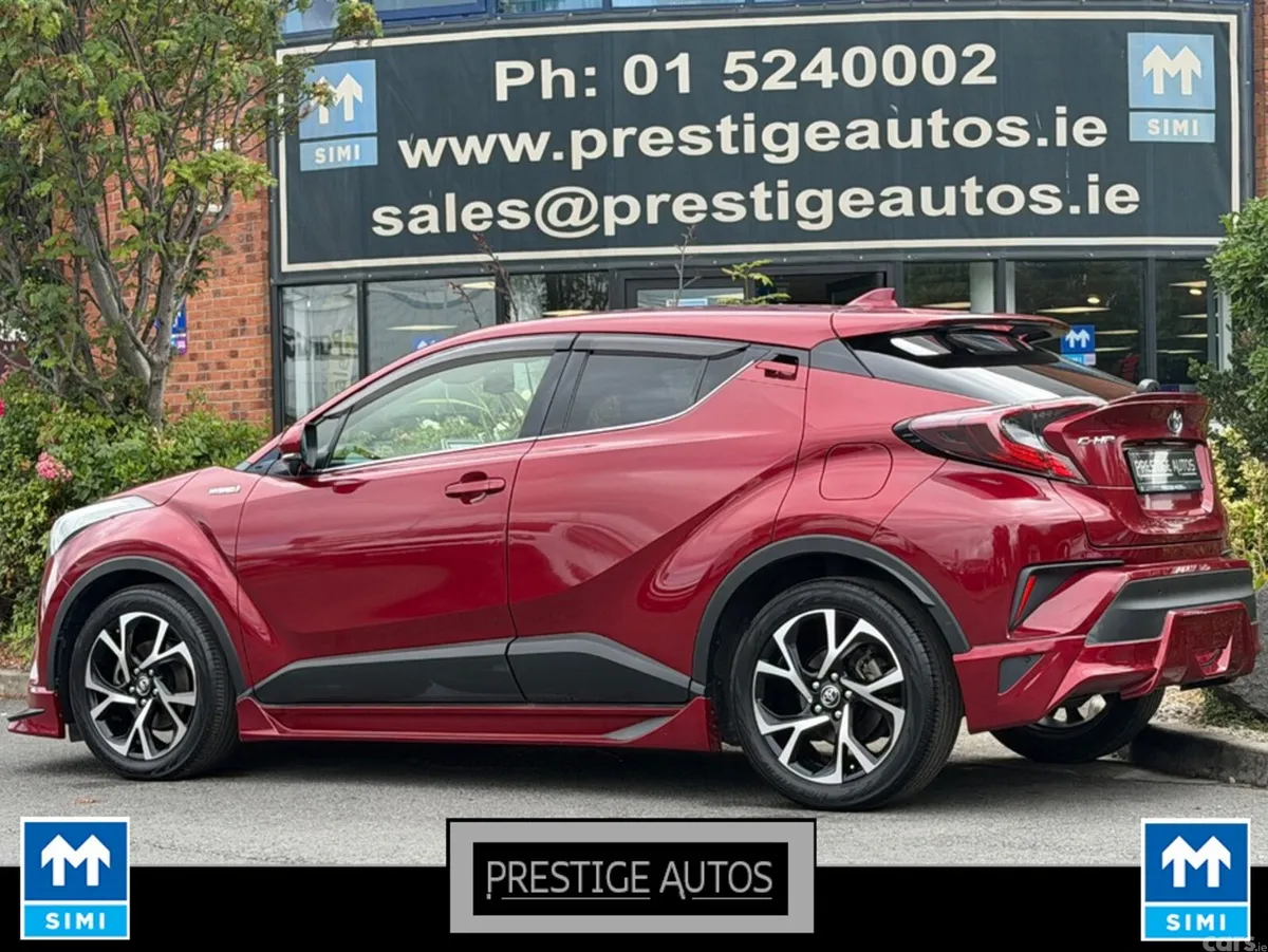 Toyota C-HR Hatchback, Petrol Hybrid, 2017, Red