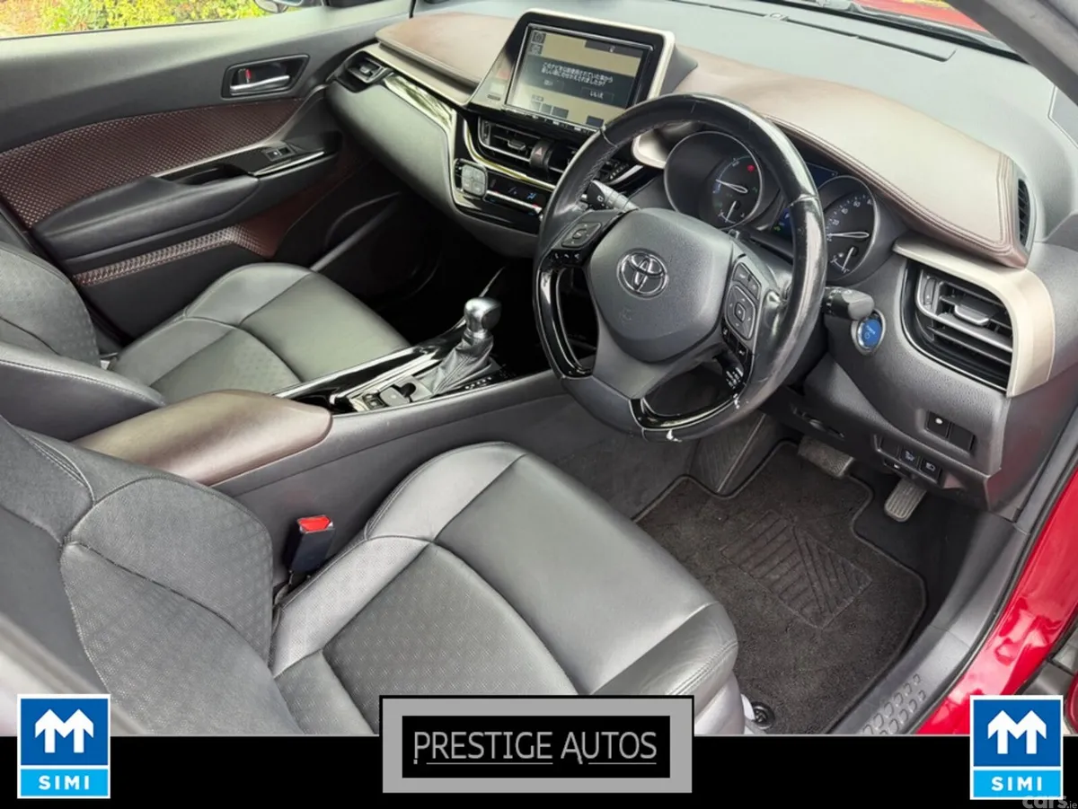 Toyota C-HR Hatchback, Petrol Hybrid, 2017, Red