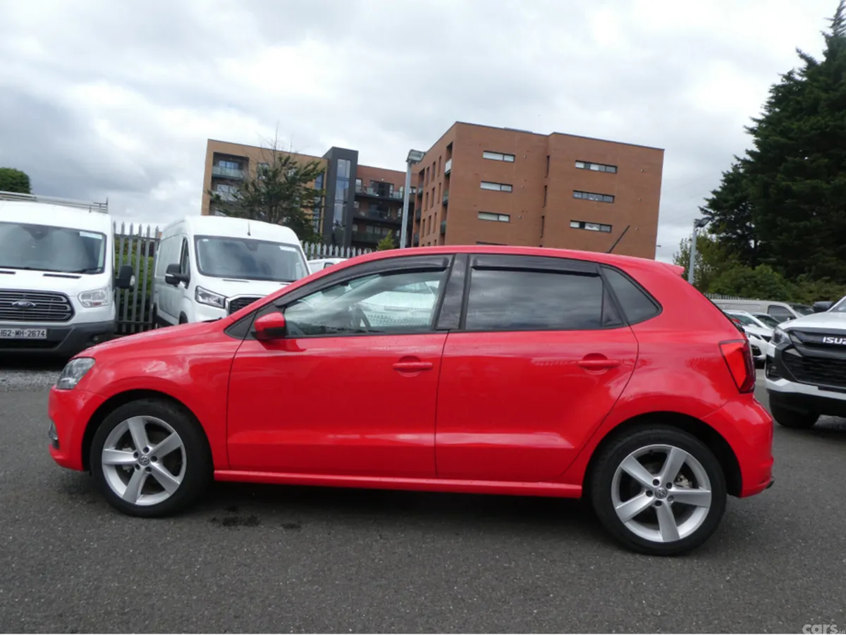 Volkswagen Polo Hatchback, Petrol, 2016, Red