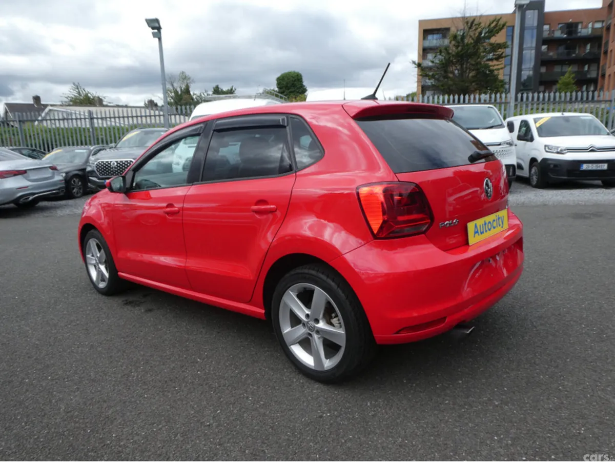 Volkswagen Polo Hatchback, Petrol, 2016, Red