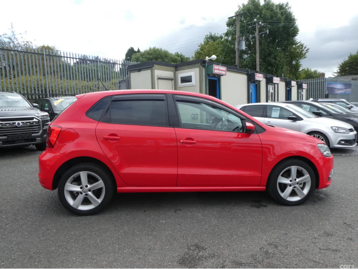 Volkswagen Polo Hatchback, Petrol, 2016, Red