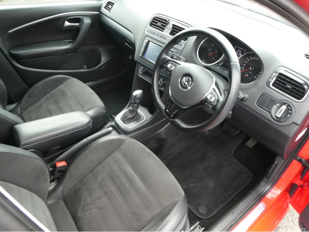 Volkswagen Polo Hatchback, Petrol, 2016, Red