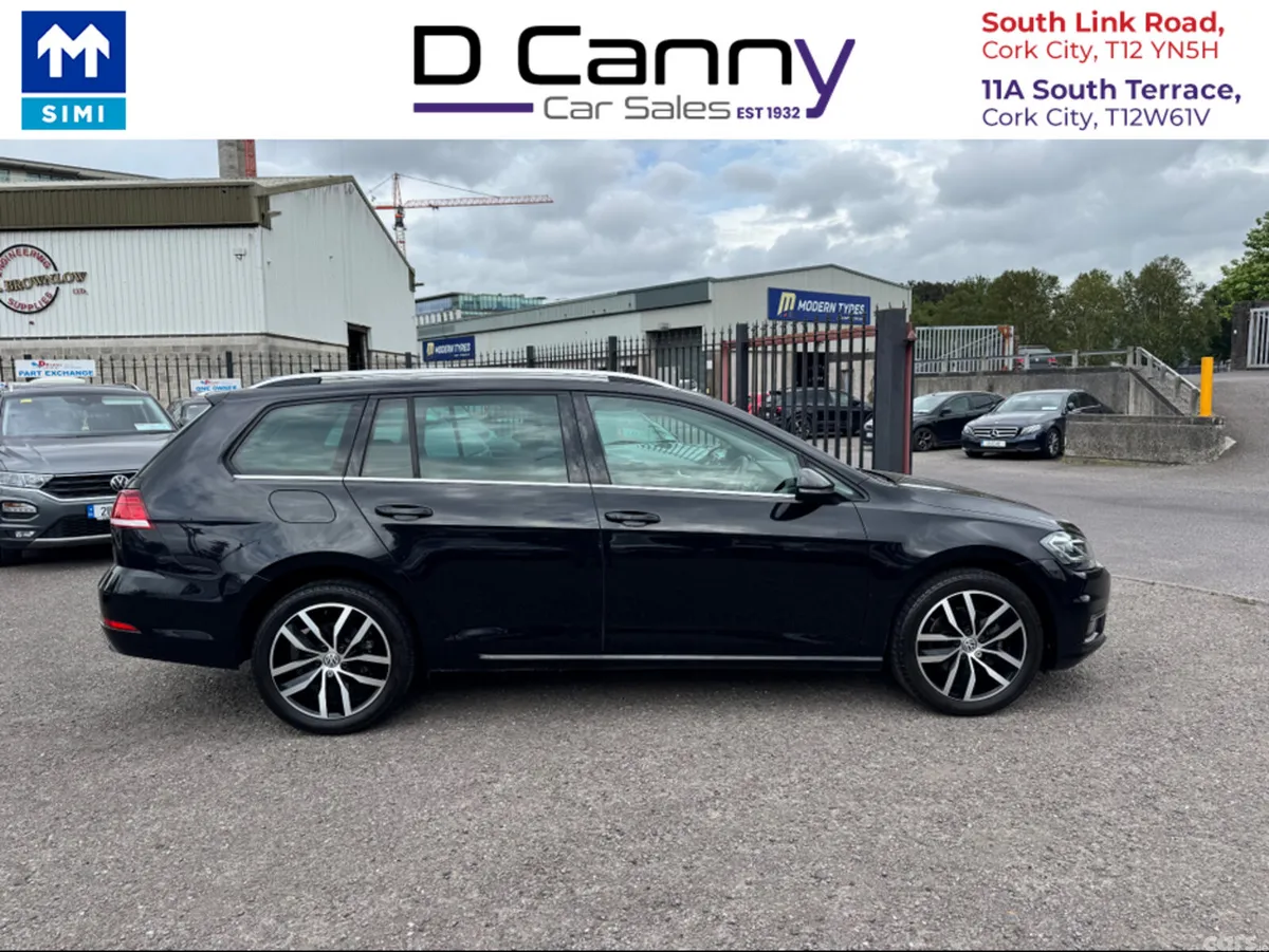 Volkswagen Golf Estate, Petrol, 2019, Black