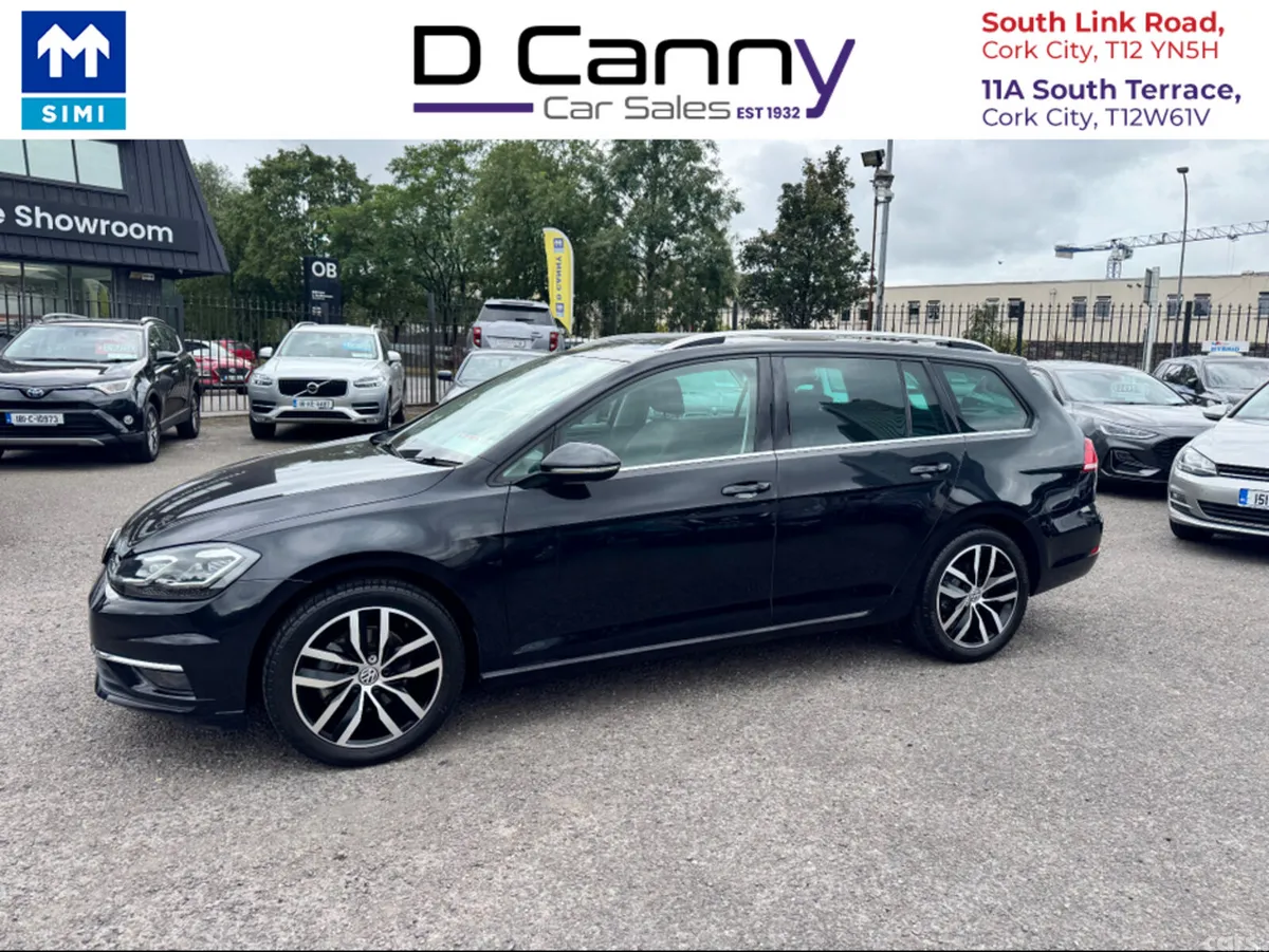 Volkswagen Golf Estate, Petrol, 2019, Black