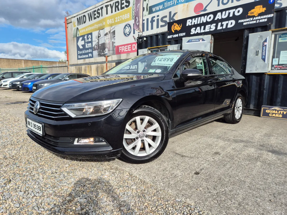 Volkswagen Passat Saloon, Diesel, 2018, Black