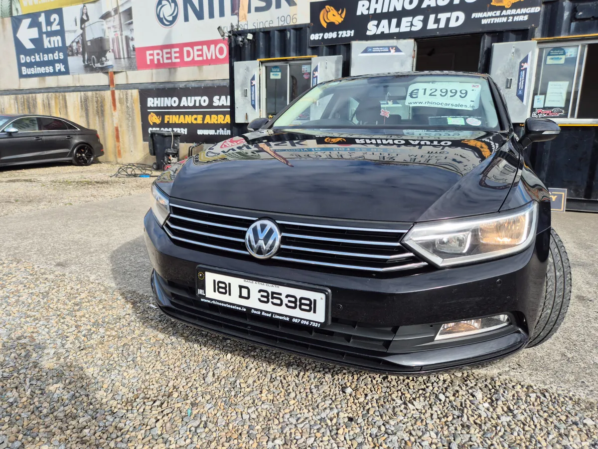 Volkswagen Passat Saloon, Diesel, 2018, Black