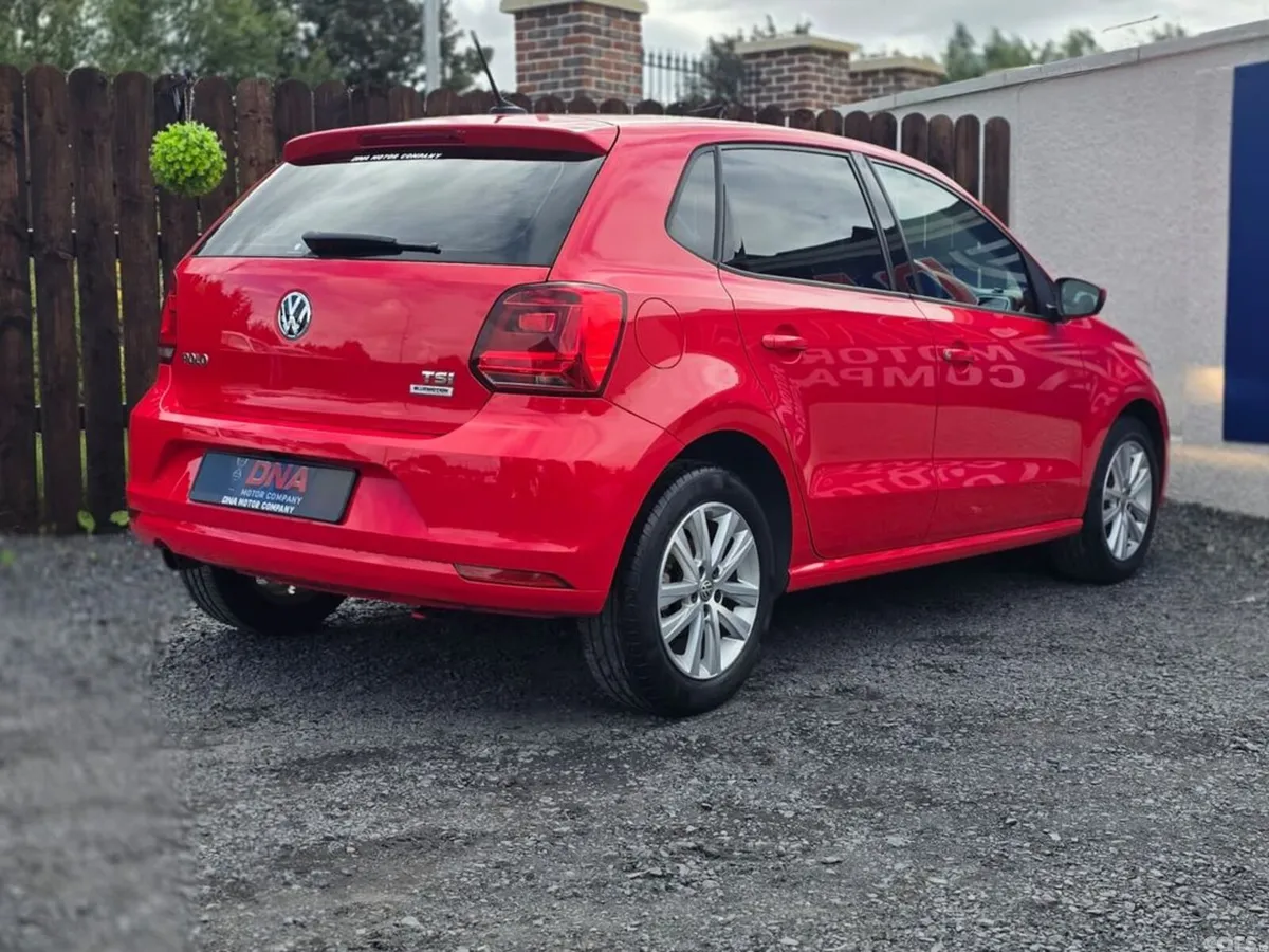 Volkswagen Polo Hatchback, Petrol, 2017, Red