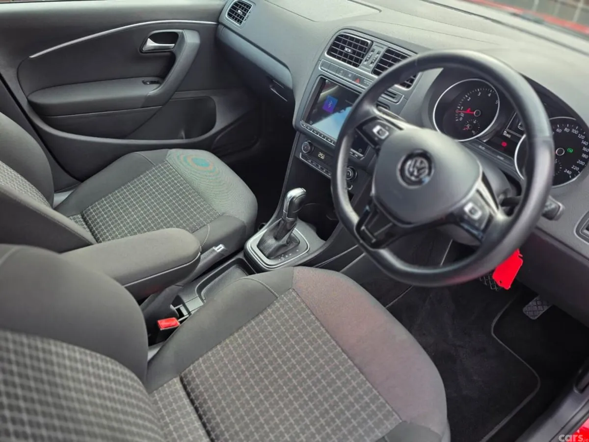 Volkswagen Polo Hatchback, Petrol, 2017, Red