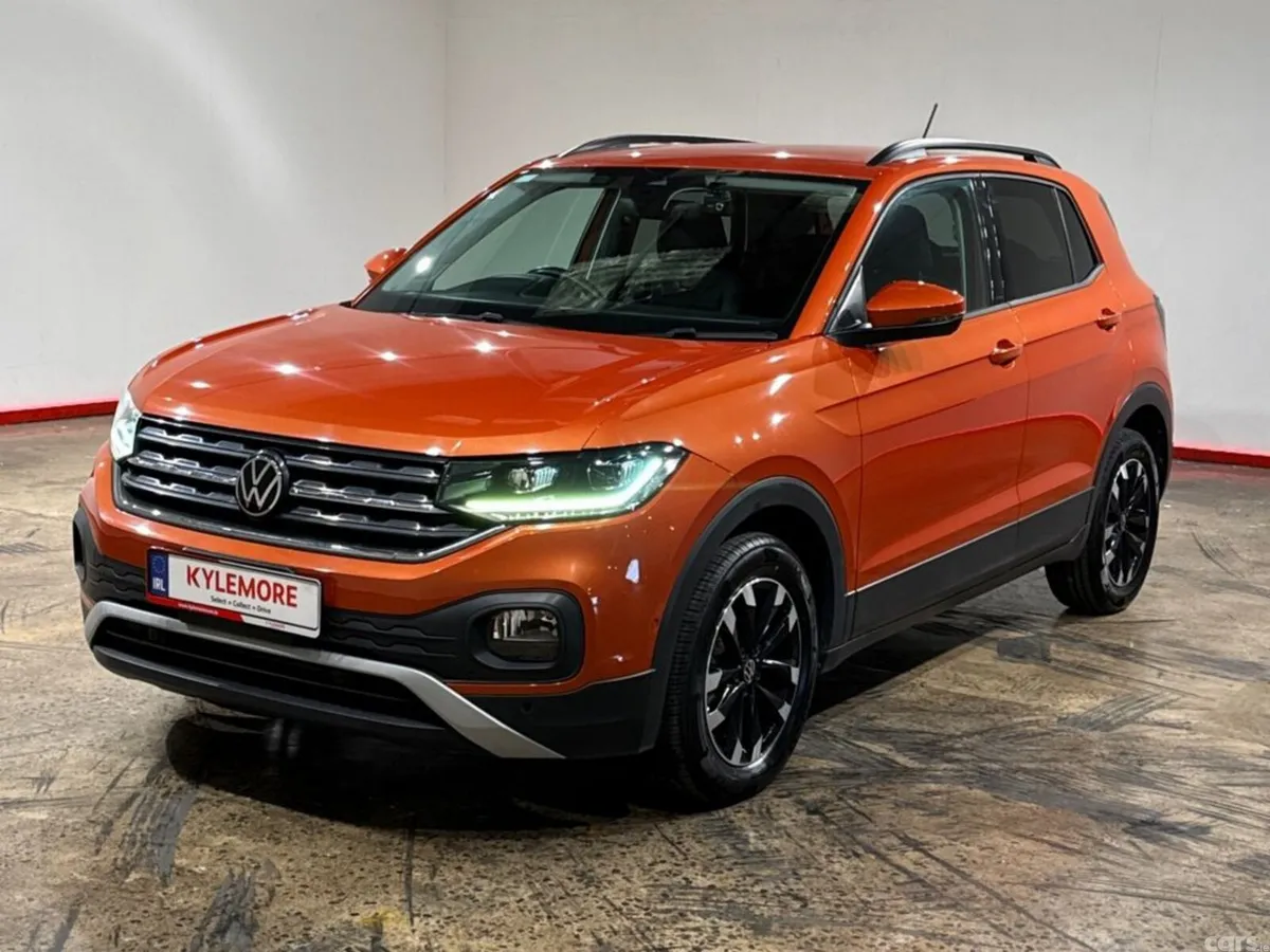 Volkswagen T-Cross SUV, Petrol, 2021, Orange