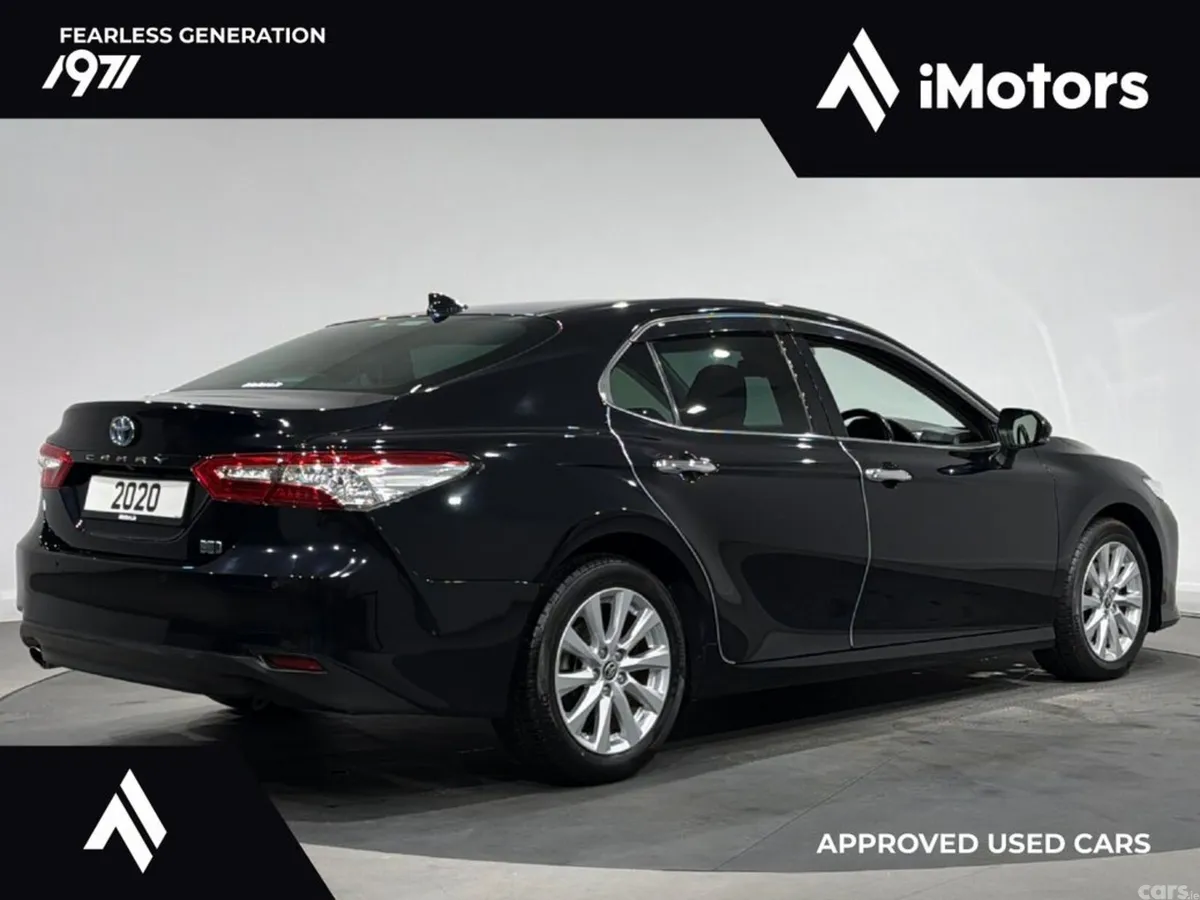 Toyota Camry Saloon, Petrol Hybrid, 2020, Black