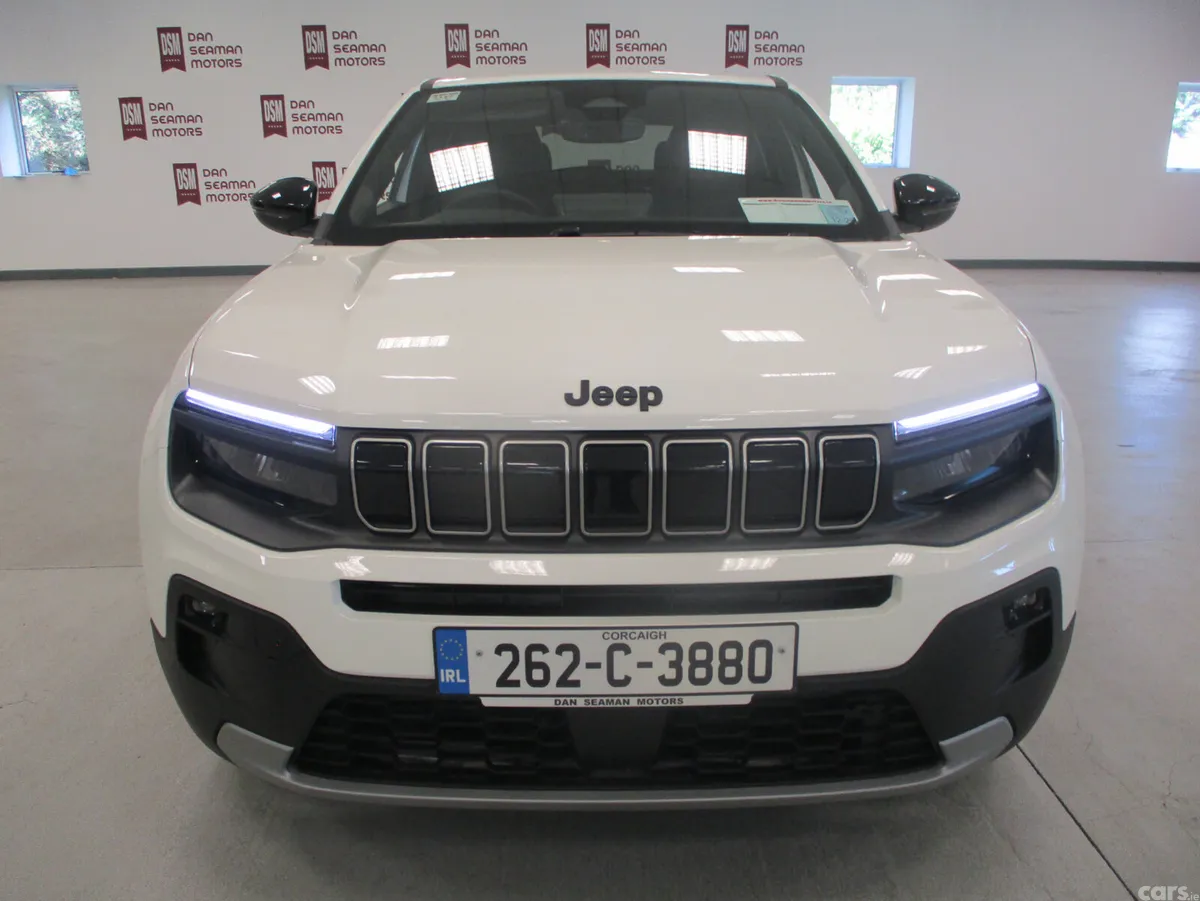 Jeep Avenger SUV, Petrol Hybrid, 2026, White