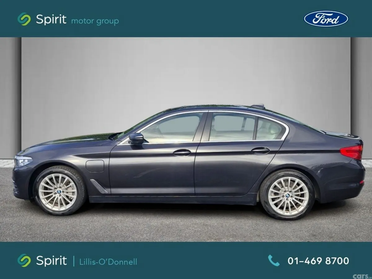 BMW 5-Series Saloon, Petrol Plug-in Hybrid, 2019, Grey
