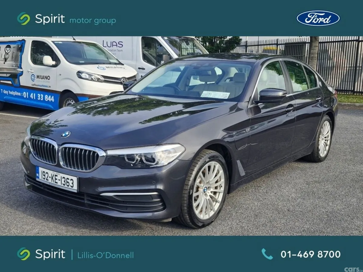 BMW 5-Series Saloon, Petrol Plug-in Hybrid, 2019, Grey