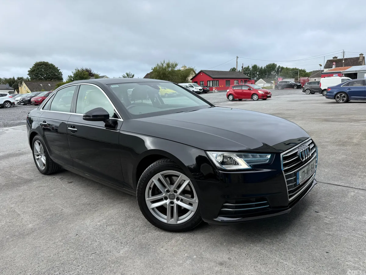 Audi A4 Saloon, Diesel, 2017, Black