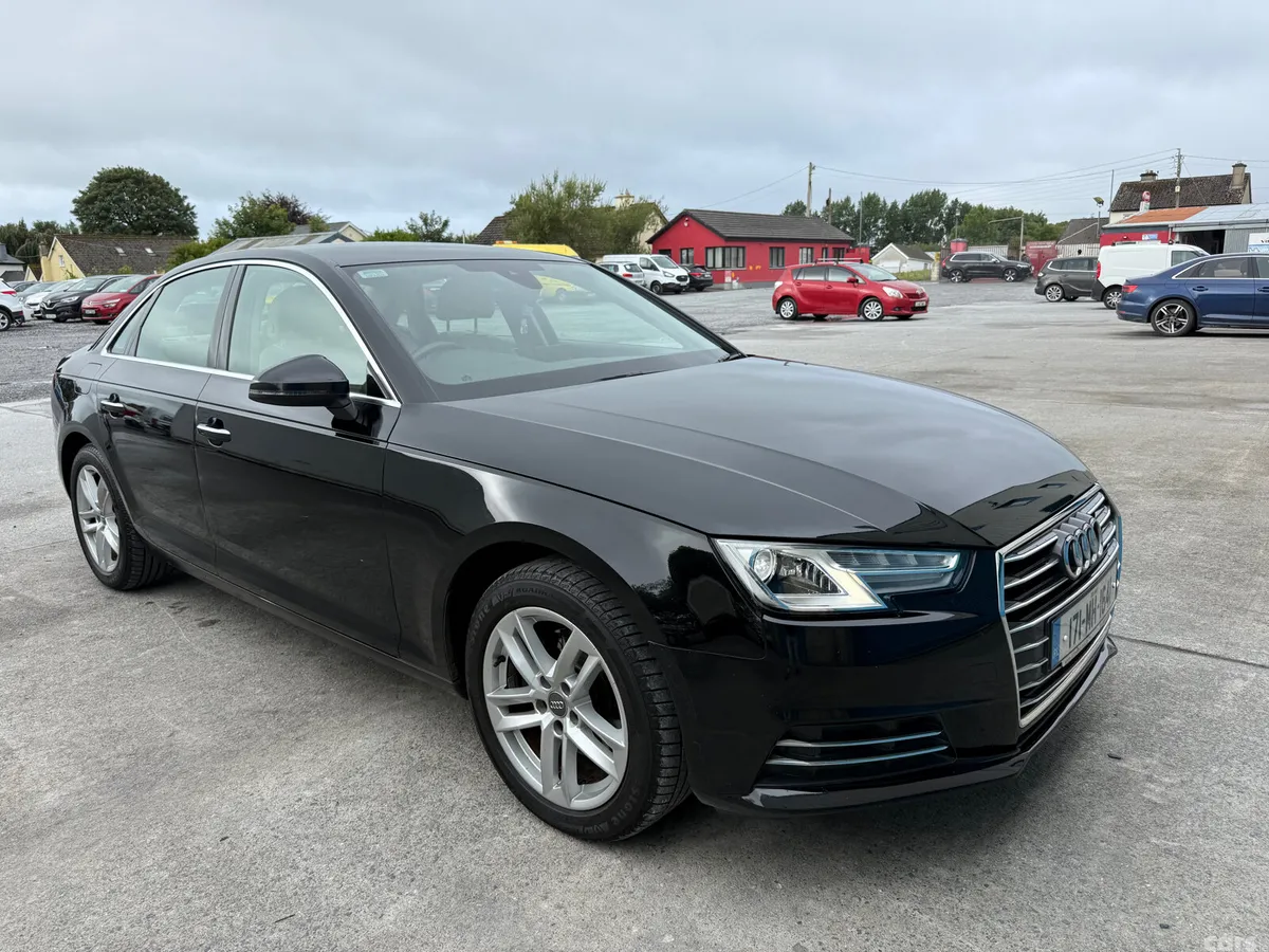 Audi A4 Saloon, Diesel, 2017, Black