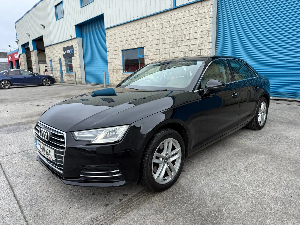 Audi A4 Saloon, Diesel, 2017, Black
