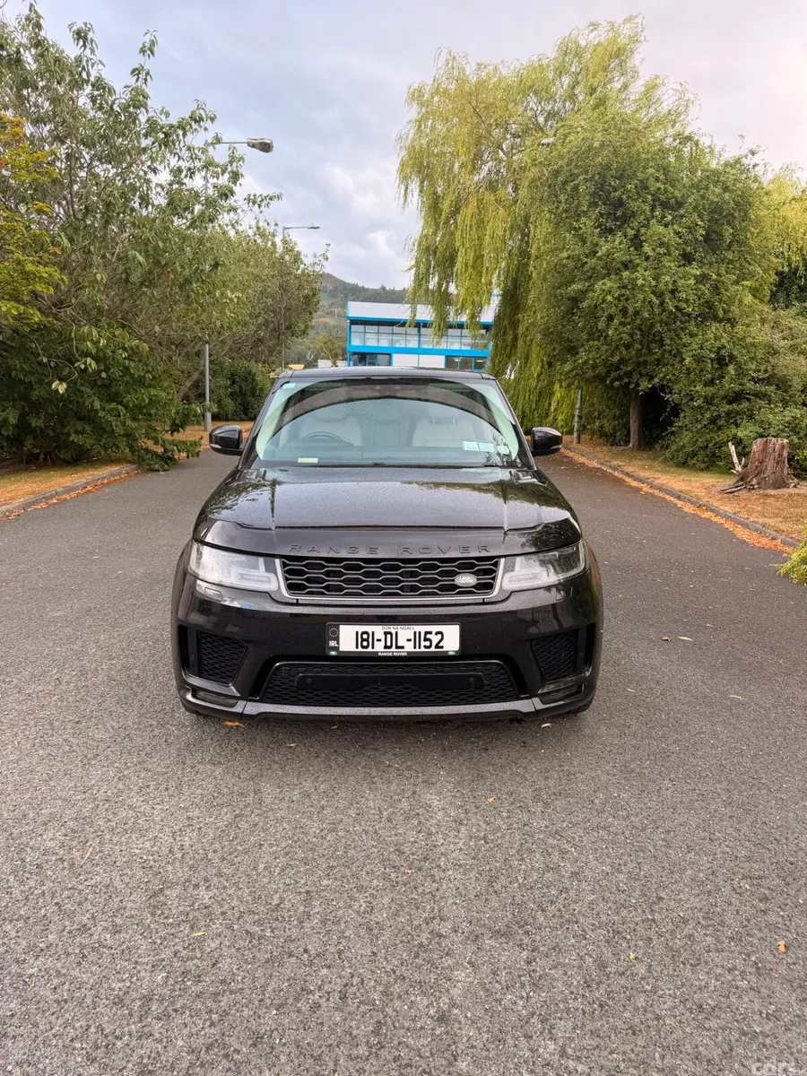Land Rover Range Rover Sport SUV, Diesel, 2018, Black