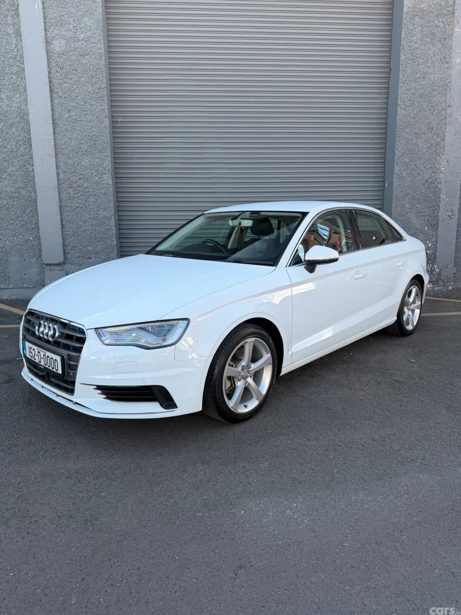Audi A3 Saloon, Petrol, 2015, White