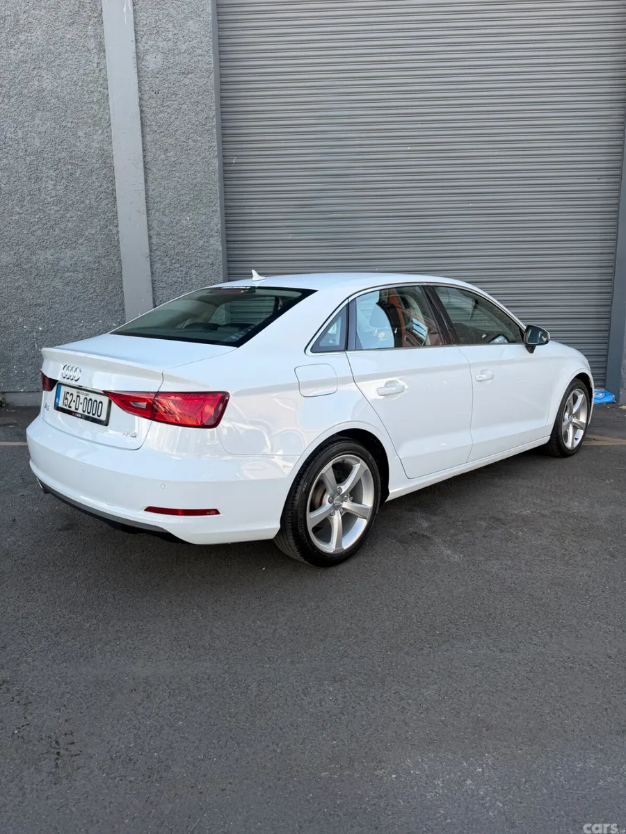 Audi A3 Saloon, Petrol, 2015, White
