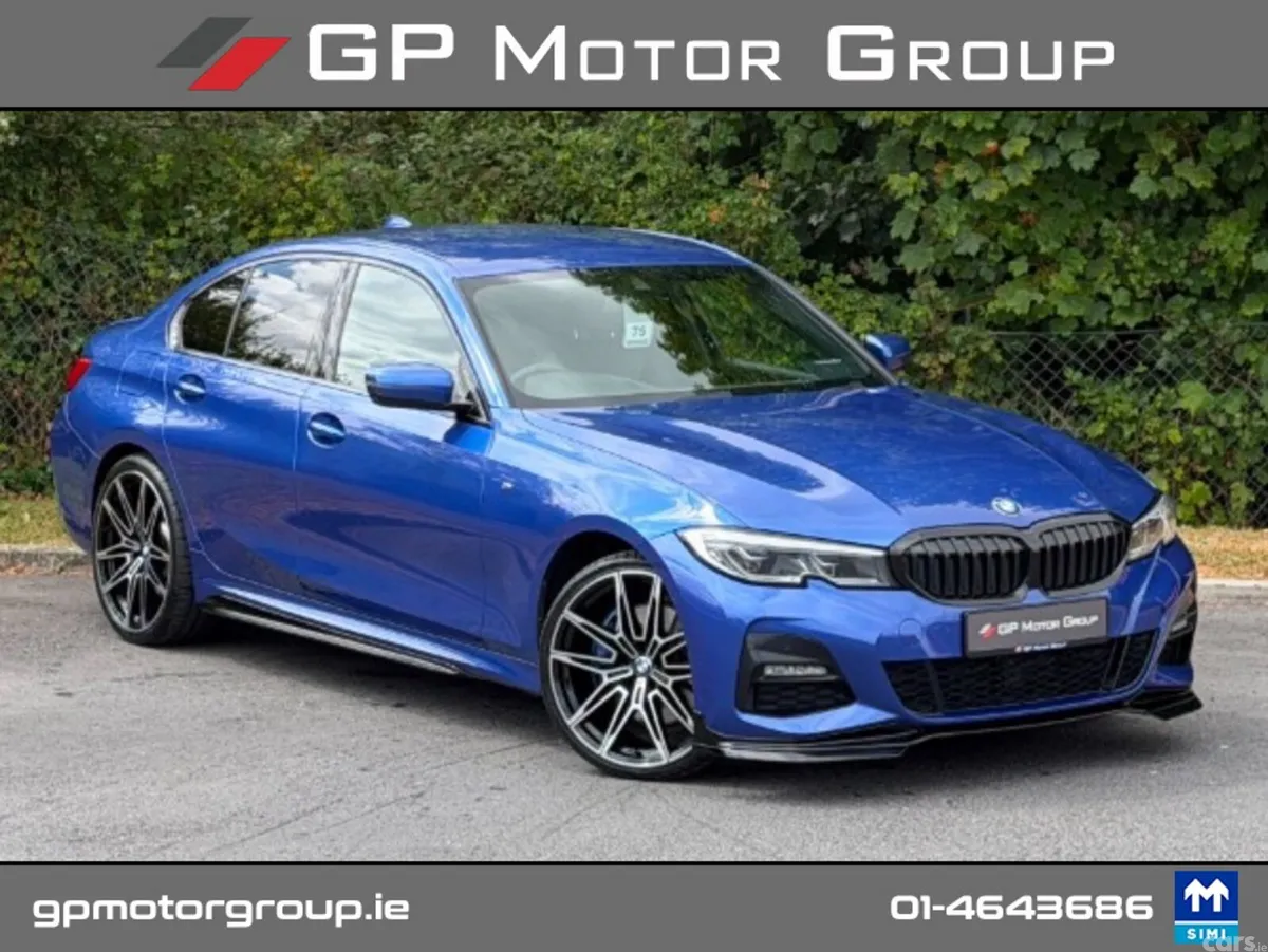 BMW 3-Series Saloon, Petrol Plug-in Hybrid, 2020, Blue